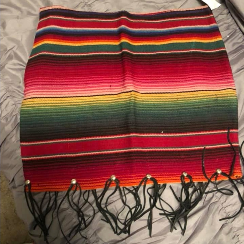 Serape Skirt